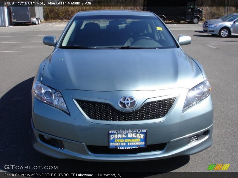 Aloe Green Metallic / Ash 2009 Toyota Camry SE