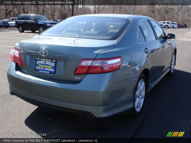 Aloe Green Metallic / Ash 2009 Toyota Camry SE