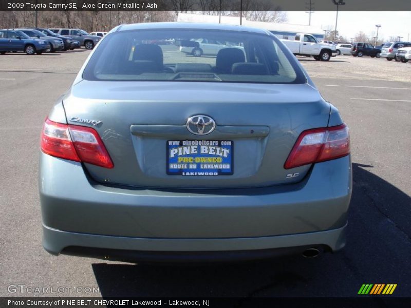 Aloe Green Metallic / Ash 2009 Toyota Camry SE
