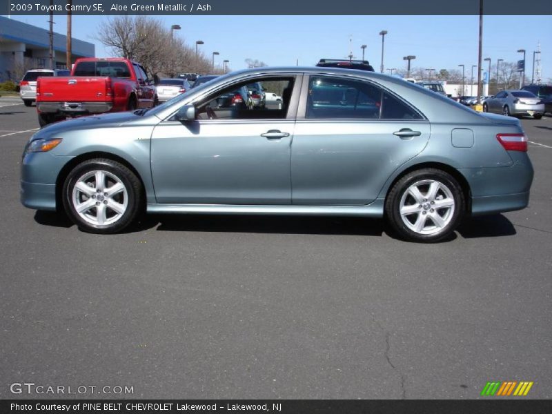 Aloe Green Metallic / Ash 2009 Toyota Camry SE