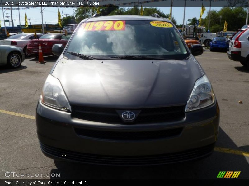 Phantom Gray Pearl / Stone 2005 Toyota Sienna LE