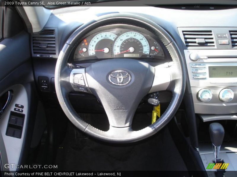 Aloe Green Metallic / Ash 2009 Toyota Camry SE