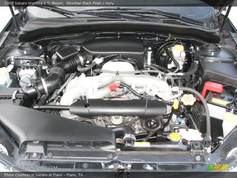 Obsidian Black Pearl / Ivory 2008 Subaru Impreza 2.5i Wagon
