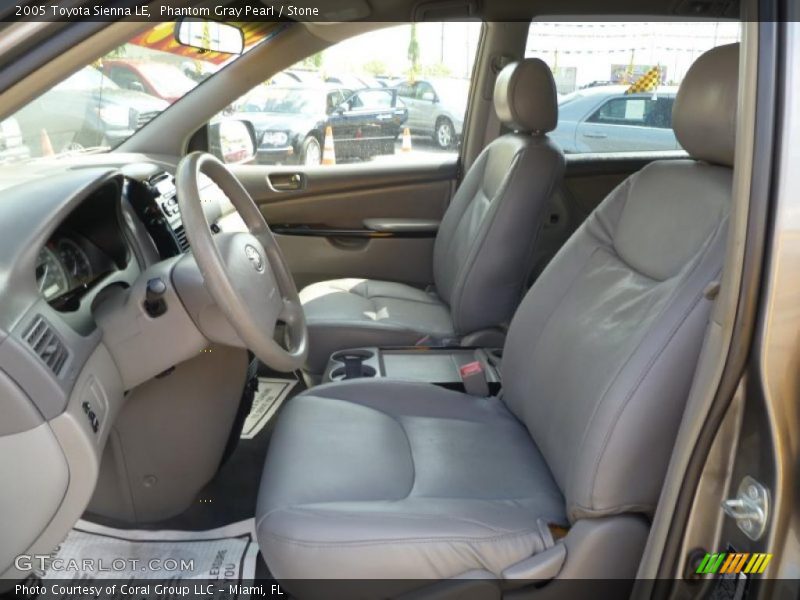 Phantom Gray Pearl / Stone 2005 Toyota Sienna LE