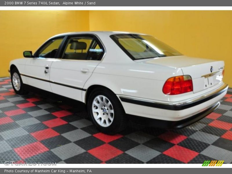  2000 7 Series 740iL Sedan Alpine White