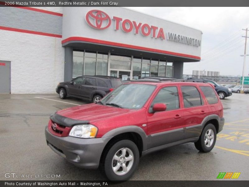 Redfire Metallic / Dark Flint Gray 2006 Mazda Tribute s 4WD