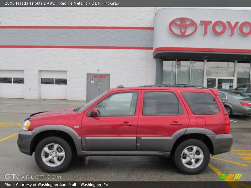 Redfire Metallic / Dark Flint Gray 2006 Mazda Tribute s 4WD