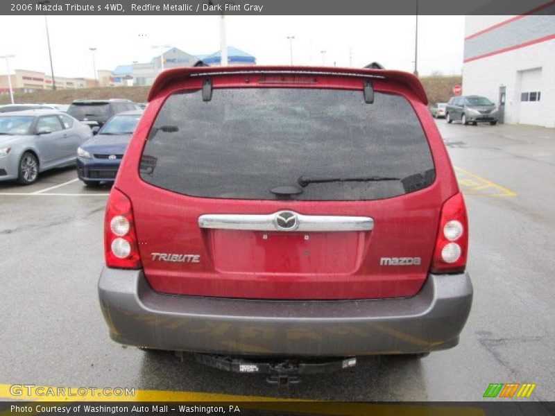Redfire Metallic / Dark Flint Gray 2006 Mazda Tribute s 4WD