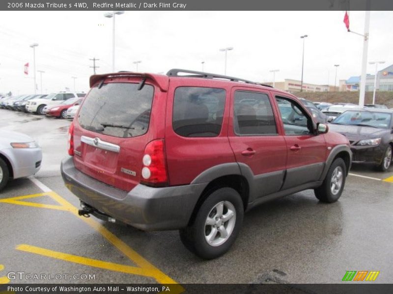 Redfire Metallic / Dark Flint Gray 2006 Mazda Tribute s 4WD