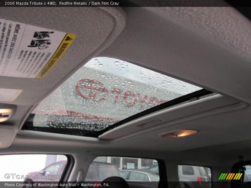 Redfire Metallic / Dark Flint Gray 2006 Mazda Tribute s 4WD
