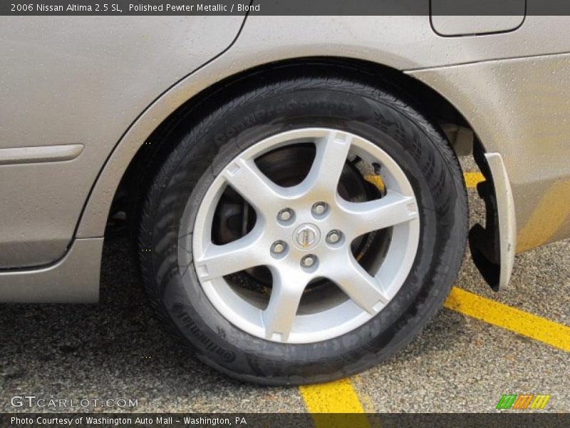 Polished Pewter Metallic / Blond 2006 Nissan Altima 2.5 SL