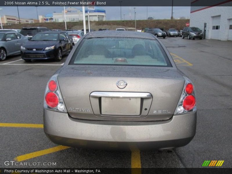 Polished Pewter Metallic / Blond 2006 Nissan Altima 2.5 SL