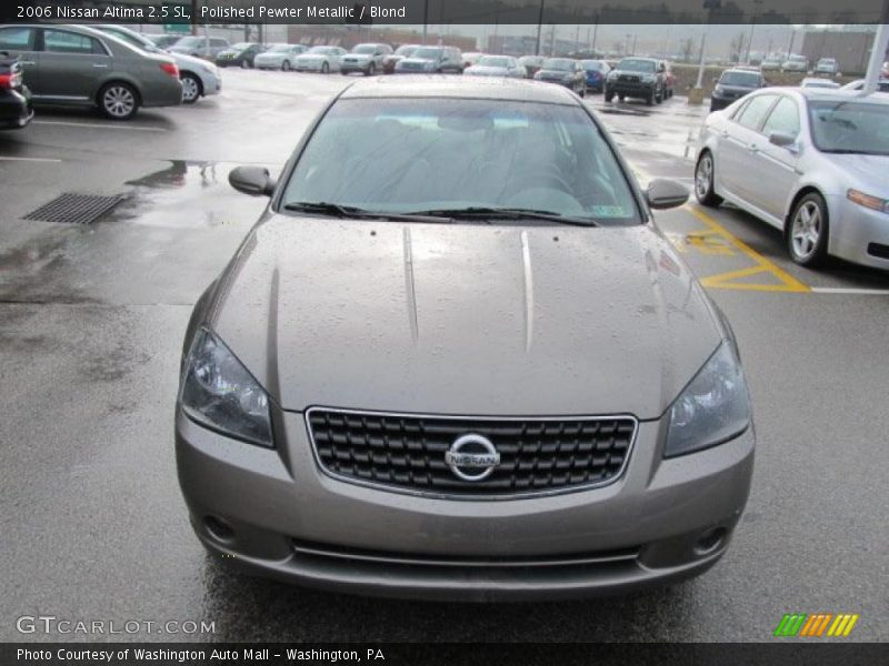 Polished Pewter Metallic / Blond 2006 Nissan Altima 2.5 SL