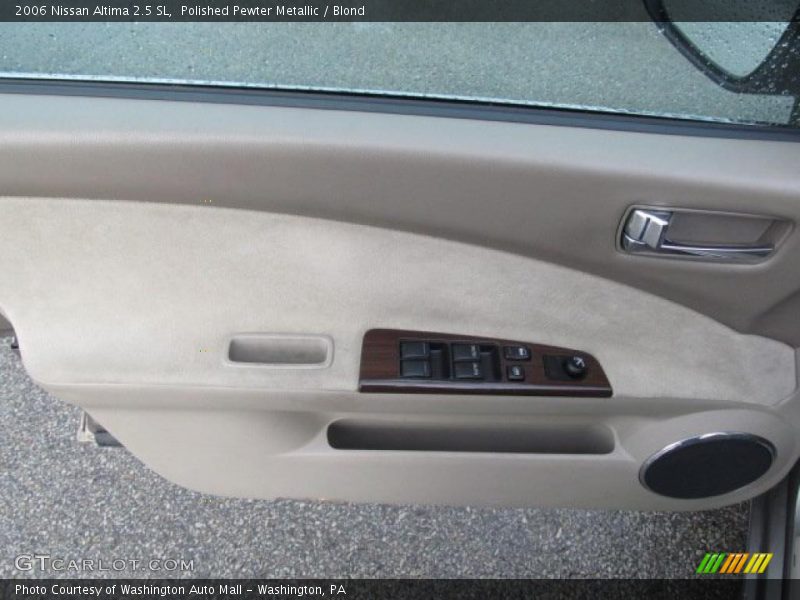 Polished Pewter Metallic / Blond 2006 Nissan Altima 2.5 SL