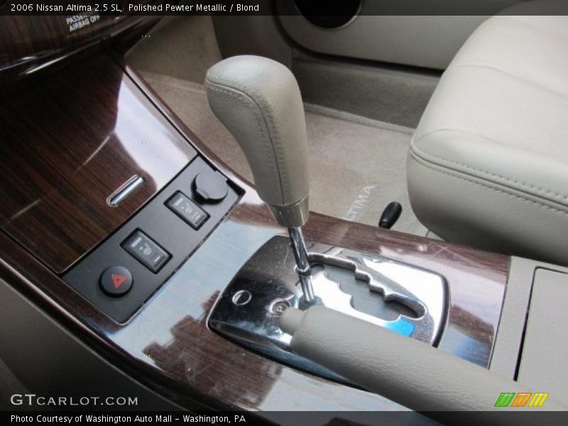 Polished Pewter Metallic / Blond 2006 Nissan Altima 2.5 SL