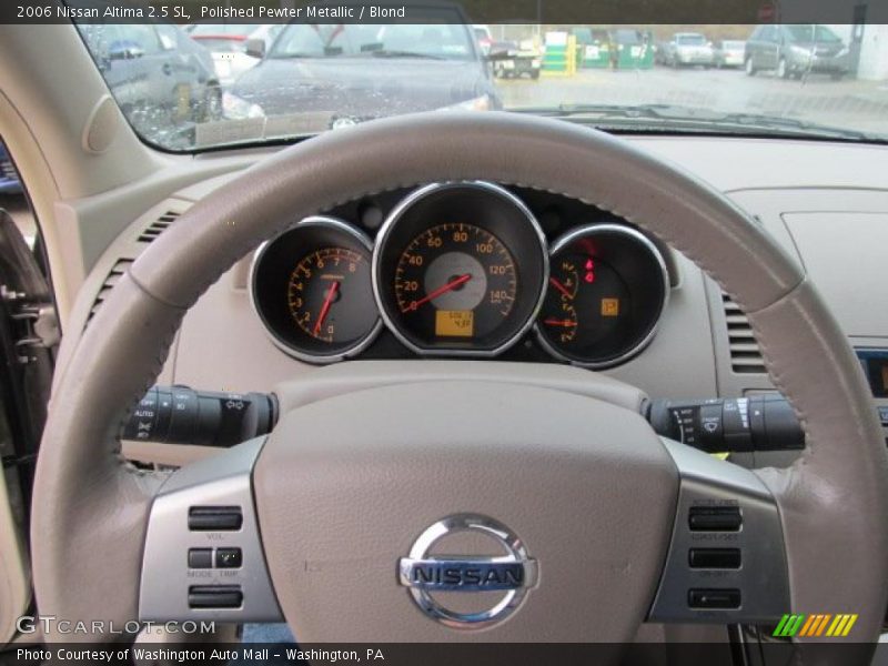 Polished Pewter Metallic / Blond 2006 Nissan Altima 2.5 SL