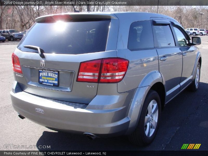 Bright Silver Metallic / Dark Slate Gray/Light Graystone 2009 Dodge Journey SXT