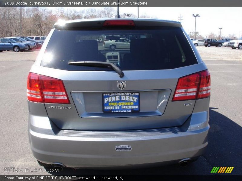 Bright Silver Metallic / Dark Slate Gray/Light Graystone 2009 Dodge Journey SXT