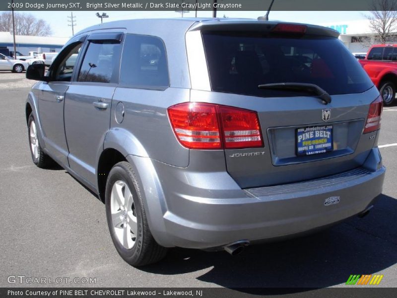 Bright Silver Metallic / Dark Slate Gray/Light Graystone 2009 Dodge Journey SXT