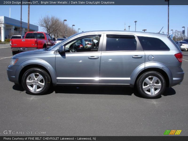 Bright Silver Metallic / Dark Slate Gray/Light Graystone 2009 Dodge Journey SXT