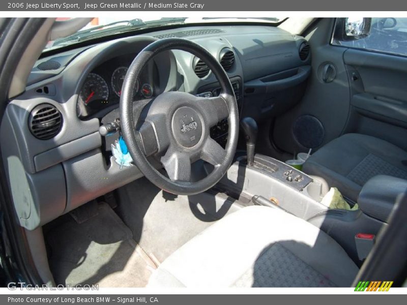 Jeep Green Metallic / Medium Slate Gray 2006 Jeep Liberty Sport
