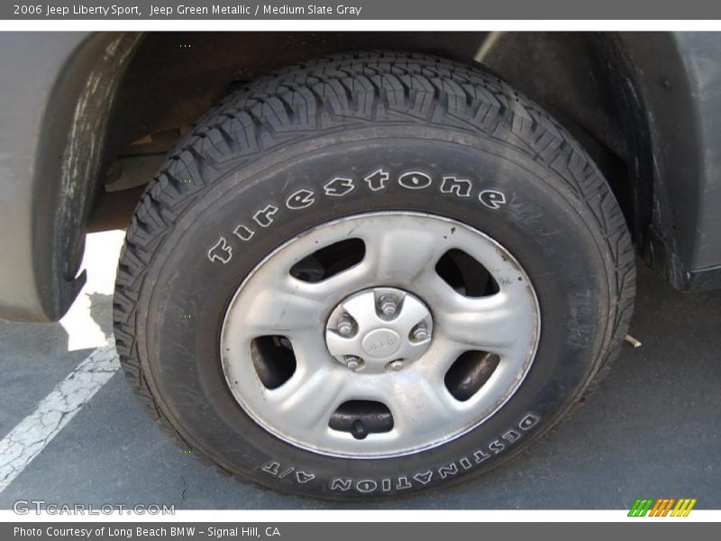 Jeep Green Metallic / Medium Slate Gray 2006 Jeep Liberty Sport