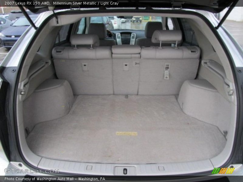 Millennium Silver Metallic / Light Gray 2007 Lexus RX 350 AWD