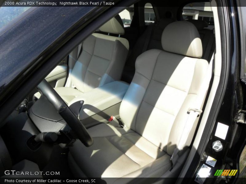 Nighthawk Black Pearl / Taupe 2008 Acura RDX Technology