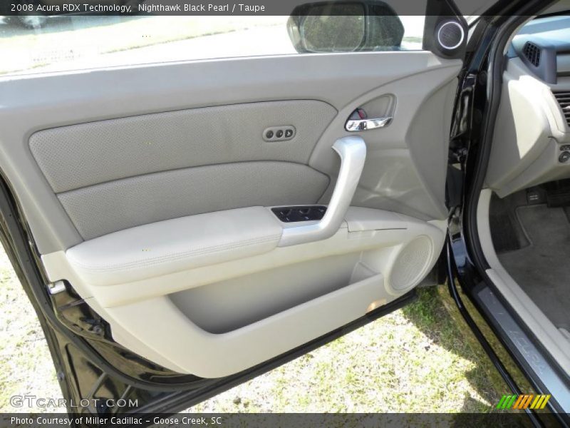 Nighthawk Black Pearl / Taupe 2008 Acura RDX Technology