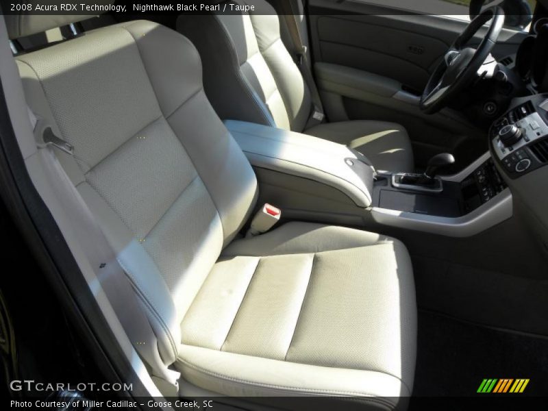 Nighthawk Black Pearl / Taupe 2008 Acura RDX Technology