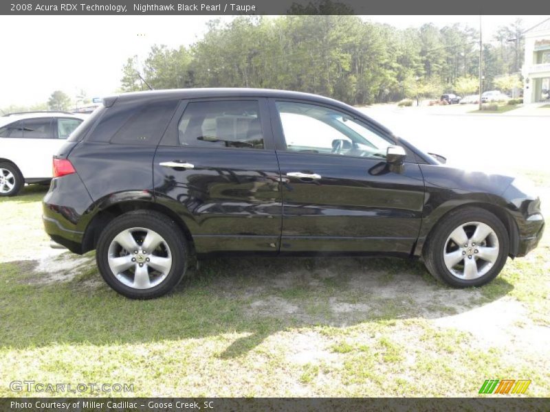 Nighthawk Black Pearl / Taupe 2008 Acura RDX Technology
