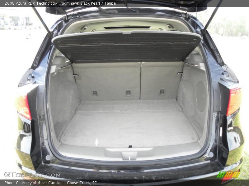 Nighthawk Black Pearl / Taupe 2008 Acura RDX Technology
