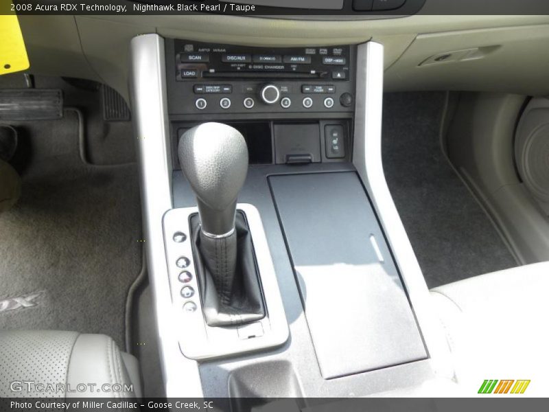 Nighthawk Black Pearl / Taupe 2008 Acura RDX Technology