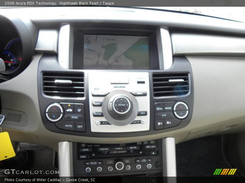 Nighthawk Black Pearl / Taupe 2008 Acura RDX Technology