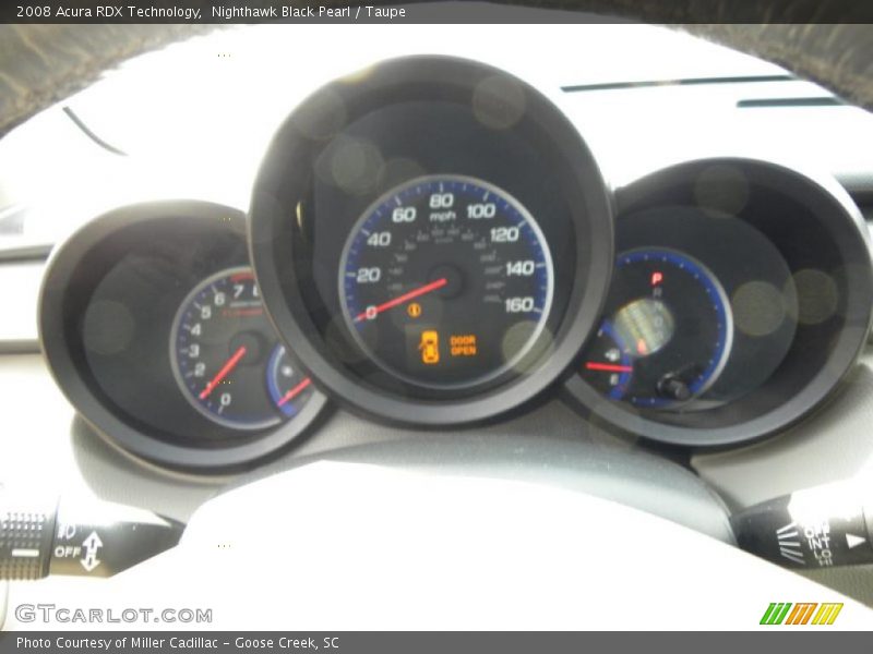 Nighthawk Black Pearl / Taupe 2008 Acura RDX Technology