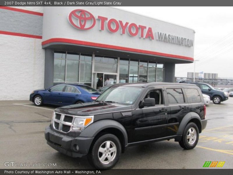 Black / Dark Slate Gray/Light Slate Gray 2007 Dodge Nitro SXT 4x4
