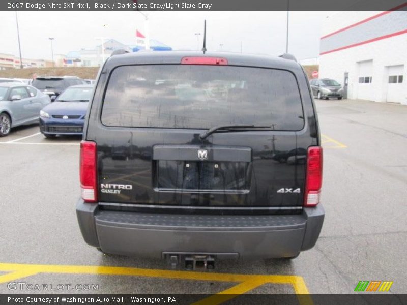 Black / Dark Slate Gray/Light Slate Gray 2007 Dodge Nitro SXT 4x4