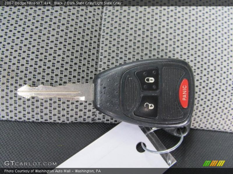 Black / Dark Slate Gray/Light Slate Gray 2007 Dodge Nitro SXT 4x4