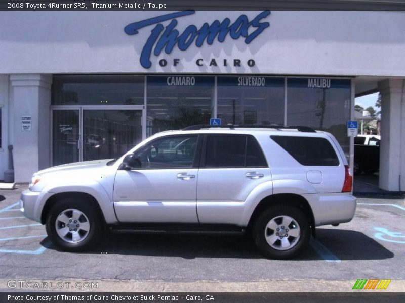 Titanium Metallic / Taupe 2008 Toyota 4Runner SR5