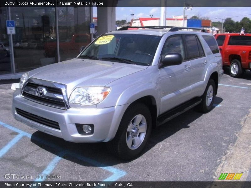 Titanium Metallic / Taupe 2008 Toyota 4Runner SR5