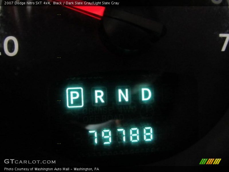 Black / Dark Slate Gray/Light Slate Gray 2007 Dodge Nitro SXT 4x4