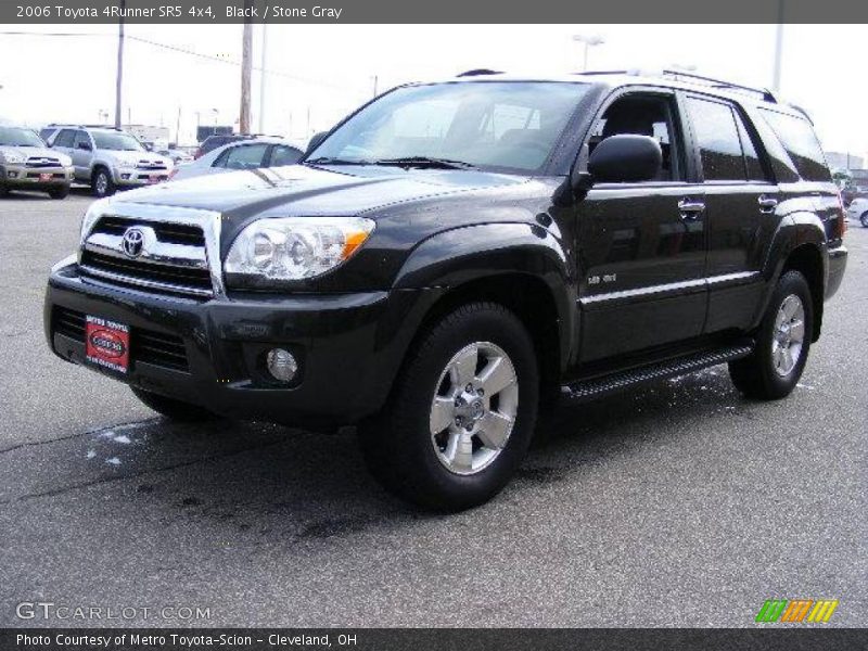 Black / Stone Gray 2006 Toyota 4Runner SR5 4x4