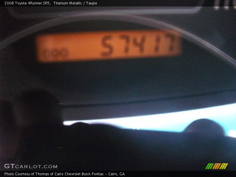 Titanium Metallic / Taupe 2008 Toyota 4Runner SR5