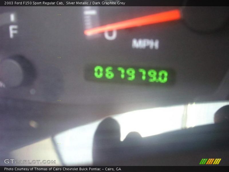 Silver Metallic / Dark Graphite Grey 2003 Ford F150 Sport Regular Cab