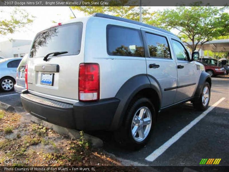 Bright Silver Metallic / Dark Slate Gray 2007 Dodge Nitro SXT