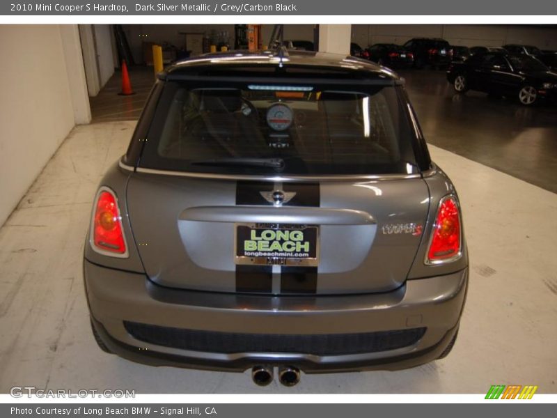 Dark Silver Metallic / Grey/Carbon Black 2010 Mini Cooper S Hardtop