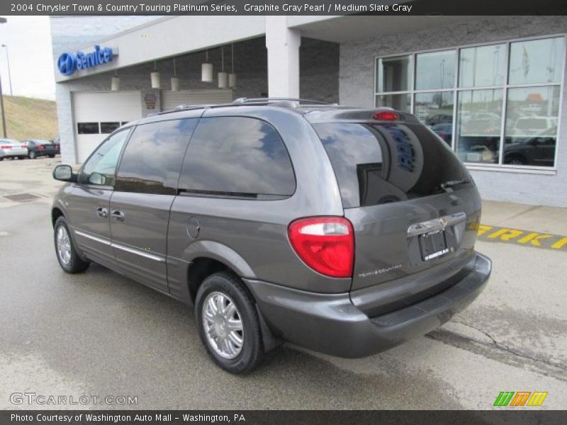 Graphite Gray Pearl / Medium Slate Gray 2004 Chrysler Town & Country Touring Platinum Series