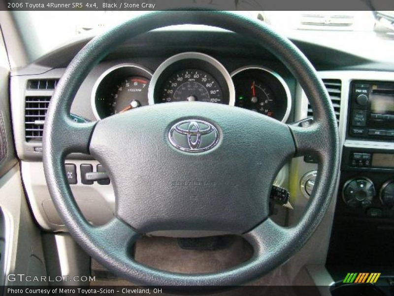 Black / Stone Gray 2006 Toyota 4Runner SR5 4x4