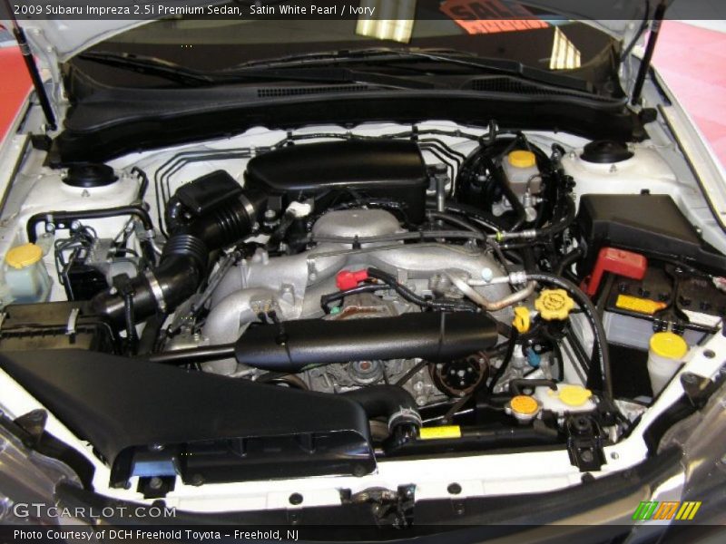  2009 Impreza 2.5i Premium Sedan Engine - 2.5 Liter SOHC 16-Valve VVT Flat 4 Cylinder