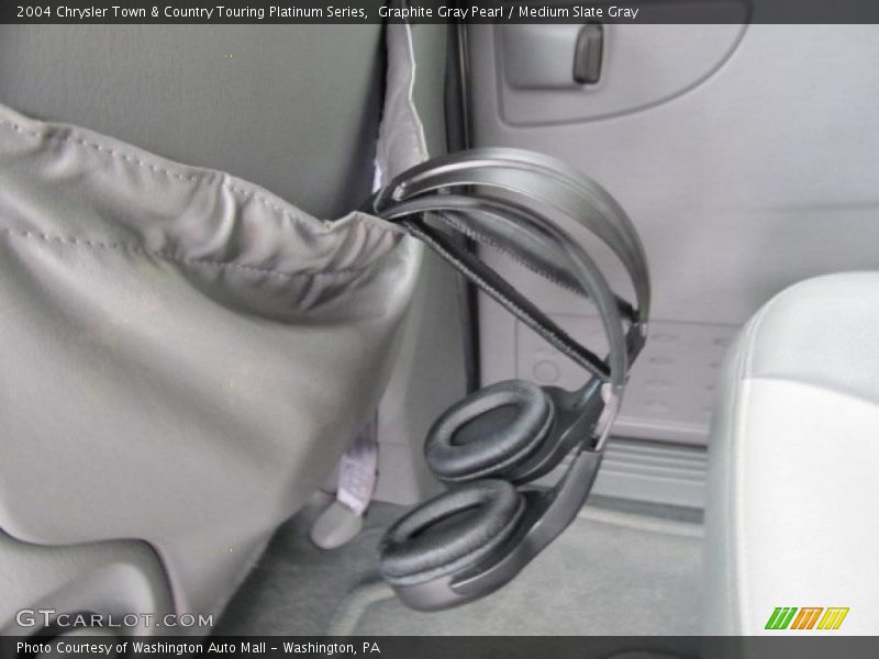Graphite Gray Pearl / Medium Slate Gray 2004 Chrysler Town & Country Touring Platinum Series